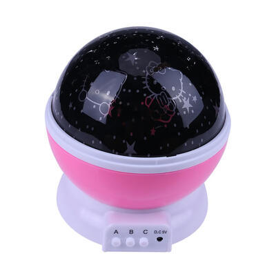

Romantic Rotating Spin Night Light Projector Sky Star Projection Lamp