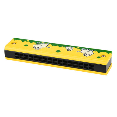 

Tailored Children wooden painting can play harmonica parent-child new strange puzzle toys
