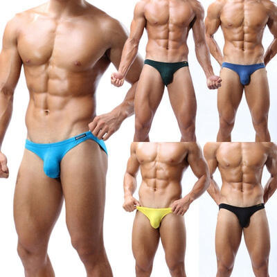 

Fashion Men&39s Soft Comfy Cotton Bulge Pouch Briefs Trunk Thongs Shorts Underwear
