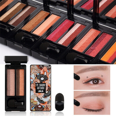 

New 6 Color Ubub Best Double Color Eye Shadow Perfect Dual Color Eyeshadow