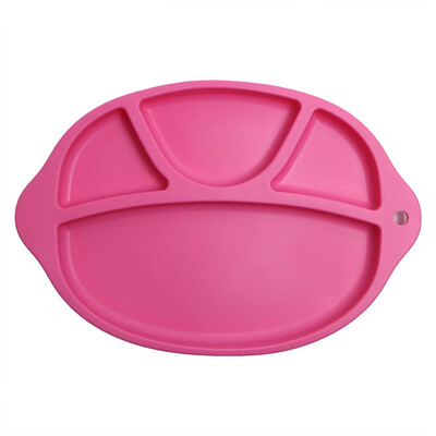 

Toponeto Kids Silicone Placemat Plate Dish Food Tray Table Mat for Baby Toddler