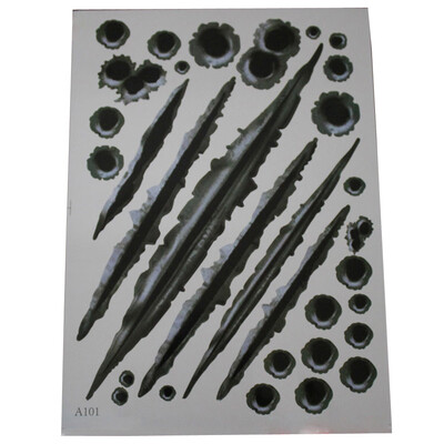 

Tailored Car Sticker Hot Sale Scratch Cracking Simulation Waterproof Stickers A101