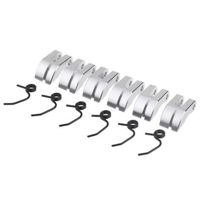 

2 Set Aluminum Clutch Shoes w Springs for RC 18 Scale Car Friction Plate