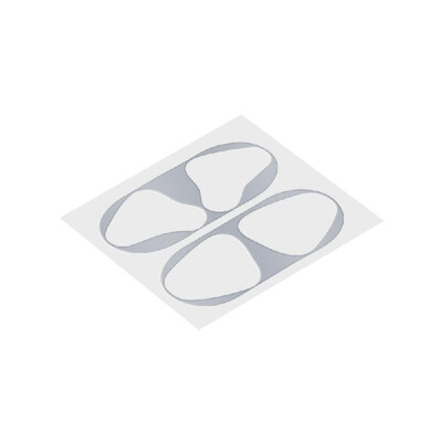

Dust Guard for Airpods Ultra Thin Dustproof Metallic Sticker 18K Plated Film for Airpods Case 2 Gold