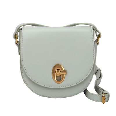 

Female bag solid color simple handbag temperament mother bag smile face decoration shoulder diagonal package generation