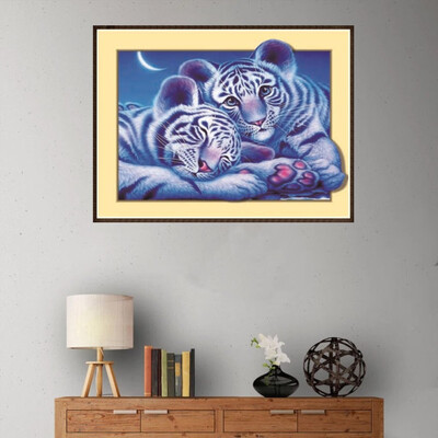 

Gobestart 5D Three-Dimensional Embroidery Painting Rhinestone Pasted DIY Diamond Painting