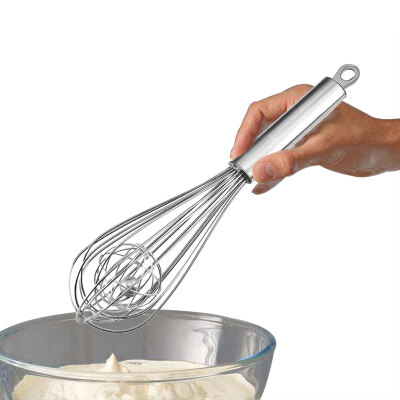 

Rust-Free Manual Home Kitchen Cooking Egg Whisk Beater Mixer Baking Tool Supply