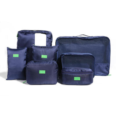 

7pcs Travel Storage Bag Set Underwear Shoes Waterproof Portable Organizer