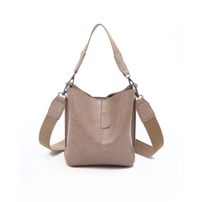 

Retro Stone Pattern Pu Leather Bucket Bags For Woman 2019 Ladies Hand Bag Female Crossbody Bags Small Purses&Handbags