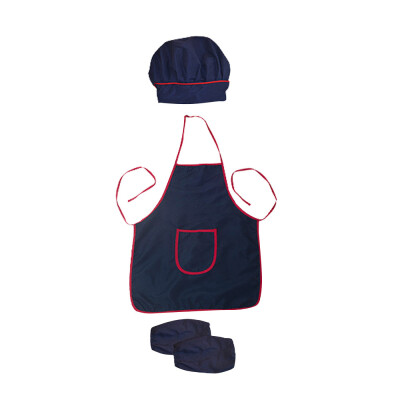 

〖Follure〗Children Waterproof Cartoon Kitchen Cooking Bib Apron Apron Sleeve 3 Set