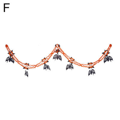 

200cm Halloween Witch Spider Pumpkin Bat Bunting Banner Bar Home Party Decor