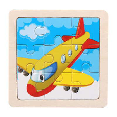 

Gotoamei Wooden Animal Puzzle Educational Developmental Baby Kids Training Toy