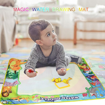 

Magic Water Drawing Mat Coloring Water Painting Doodle Carpet for Kids Children Birthday Gift