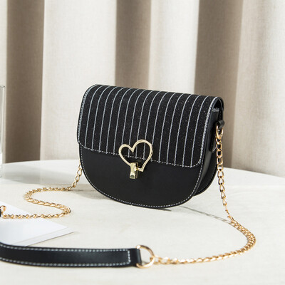 

Summer single shoulder little lady 2019 tide Korean version ins100 chain slanting bag fashion is simple