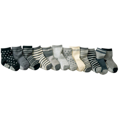 

Boys 6 Pairs Trainer Liners Childrens Kids Design Trainer Liner Sock Random