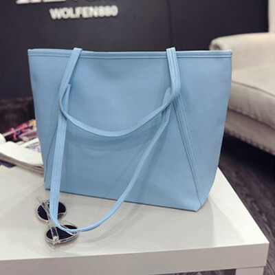 

Tailored Women Solid Simple High Capacity Messenger Handbag Totes Satchel Shoulder Bags