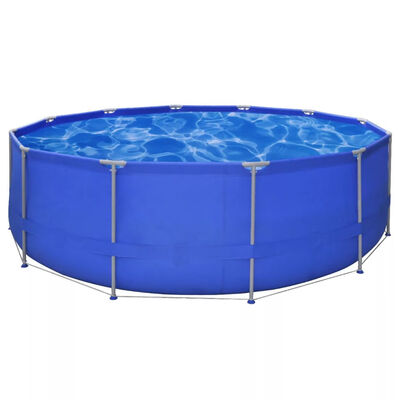

Above Ground Swimming Pool Steel Frame Round 15 x 4