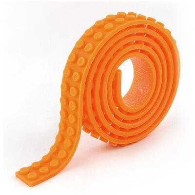

16 X 92cm Soft DIY Stacking Block Double-sided Silicone Roll Up Building Mat