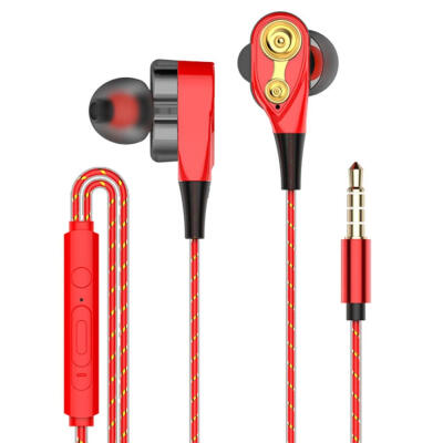 

35MM In-ear Stereo Earphones HIFI Sports Game Earbuds Headset With Microphone Wired Dynamic Stereo Earphones