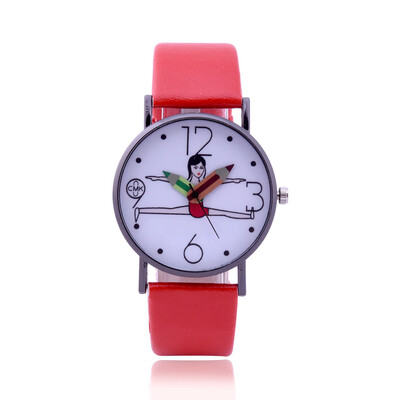 

New ladies creative gymnastics sports dial quartz