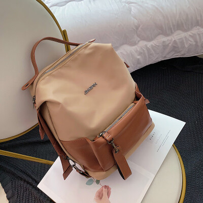 

Chic fashion simple bag female 2019 new Korean version of the summer tide wild single shoulder color casual backpack