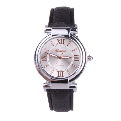 

Geneva student watch exquisite temperament ladies watch fashion belt casual quartz womens watch