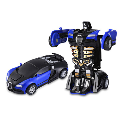 

One Step Impact Deformation Car Mini Transformation Robot Toy
