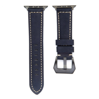 

〖Follure〗Leather Strap Replacement Band For Apple Watch Series 1234 42mm44mm Black
