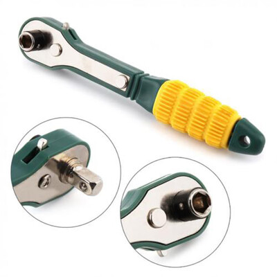 

Siaonvr Mini 14 Head Screwdriver Pole 635mm Inner Hexagon Ratchet Socket Wrench Tools