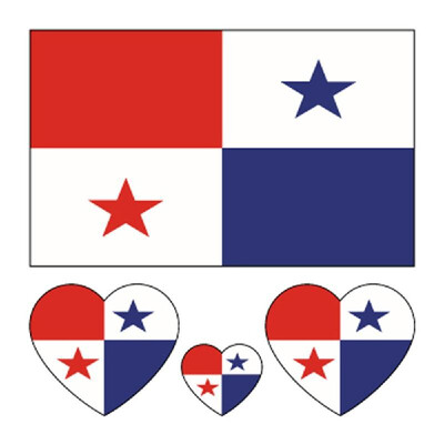 

Environmental Protection Waterproof&Anti-sweat National Flag Tattoos Stickers Football Fan Sticker