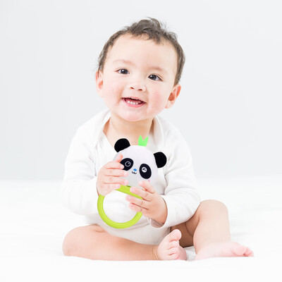 

Tailored Baby Cartoon PlushRing Bell Newborn Hand Grasp Toys Soft Mobile Infant Crib Doll