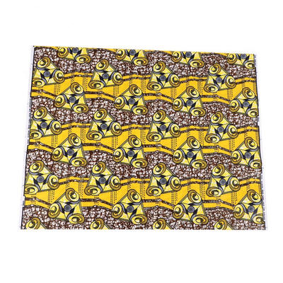 

Greensen 6 yard 100 Cotton African Fabric Dual-side Print Wax Fabric for Sewing Dress Handbag