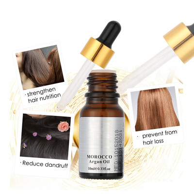 

Greensen 10ml Argan Oil Hair Care Essence Oil Moisturizing Repairing Wash off Care Essence Oil