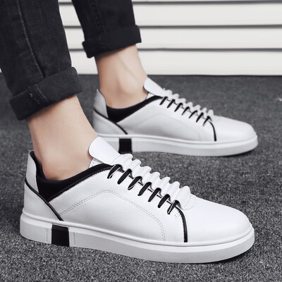 

2019 new summer mens casual shoes peas shoes Korean version of the trend of mens shoes mens tide shoes plus velvet warm cotton shoes