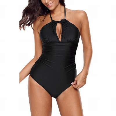 

Bikini Womens sense V-neck one-piece swimsuit female