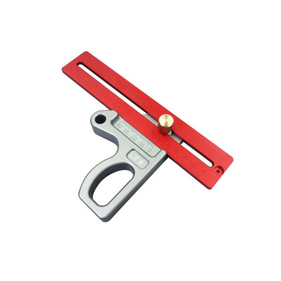 

〖Follure〗Clear Scale Woodworking Aluminum Alloy T-shaped Measuring Ruler Tools For DIY