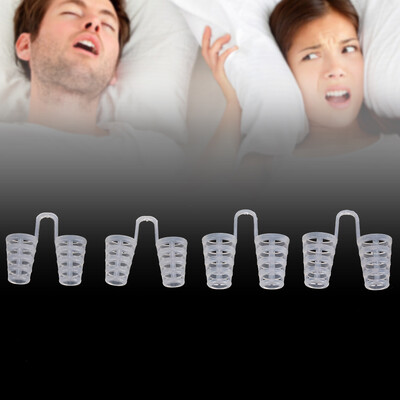 

Greensen 4PcsBox Relieve Snoring Stopper Guard Easy Sleeping Breath Aid Clip Nasal Dilator Device Snoring Stopper Snoring Guard