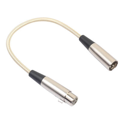 

Microphone Audio Cable 3Pin XLR Male to Female Extension Aux Cable Gold
