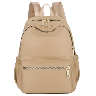 

Oxford double shoulder bag female Korean version fashion canvas backpack womens double shoulder schoolbag large capacity