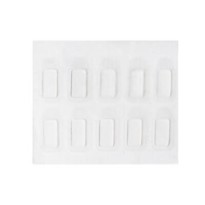 

10pcsbag DIY Nail Tips Transparent Double Sided Adhesive Sticker Jelly Gel