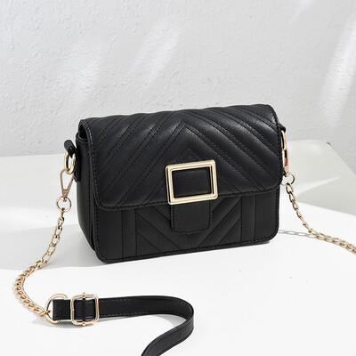 

Shangxin Baggage Girl Spring&Summer Chain Slanting Baggage with Small Fragrance&Oceanic Flavor Ins Small CK Single Shoulde