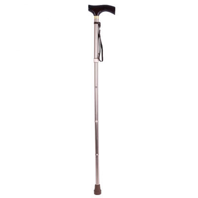 

Greensen Wooden Handle Foldable Elderly Safety Walking Stick Guide Blind Cane Crutch Bronze