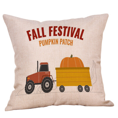 

〖Follure〗Halloween Home Car Bed Sofa Decorative Letter Pillow Case Cushion Cover