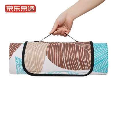 

Beijing Tokyo picnic mat washable park damp mat tent cushion light storage wild outdoor increase floor mat red&white lattice 200150cm