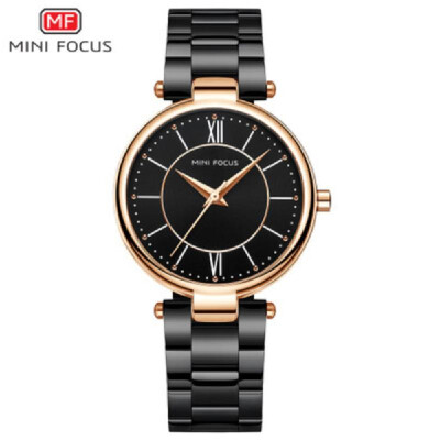 

MINI FOCUS Women Watch Lady Fashion Luxury Wrist Watch Waterproof Metal Watch Band Quartz Watch