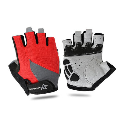 

ROCKBROS Unisex Breathable Half Finger Riding Gloves Road Cycling Gloves Racing Riding Motorcycling Skiing Hiking Outdoor
