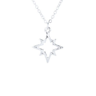 

Fashion Jewelry Silver Color You Are My North Star Chocker Necklace Pendant For Women Girl