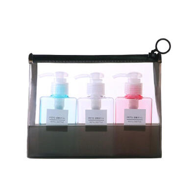 

3pcsSet Clear Plastic Lotion Foaming Bottle Shampoo Liquid Pump Bottling