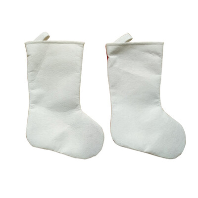 

〖Follure〗Christmas Gift Candy Bag Merry Christmas Santa Claus Snowman Sock Decor A
