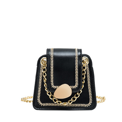 

Ins super fire fashion Korean bag trend wild rhombic handbags chic chain shoulder Messenger bag